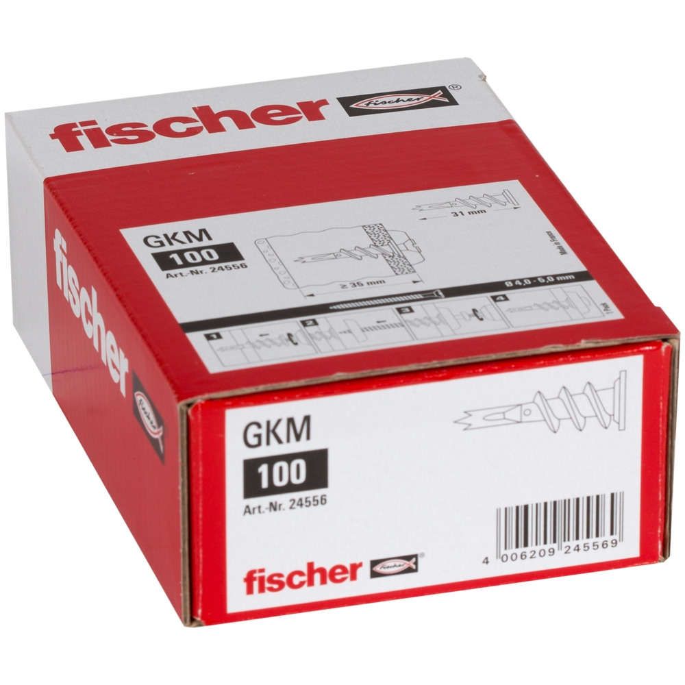 Fischer Gipskartondübel GKM VE100