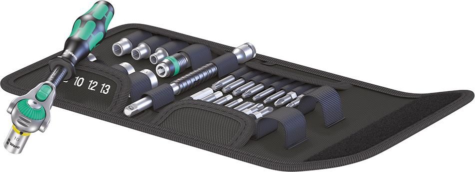 Wera Steckschlüssel-Satz 1/4" Kraftform Kompakt