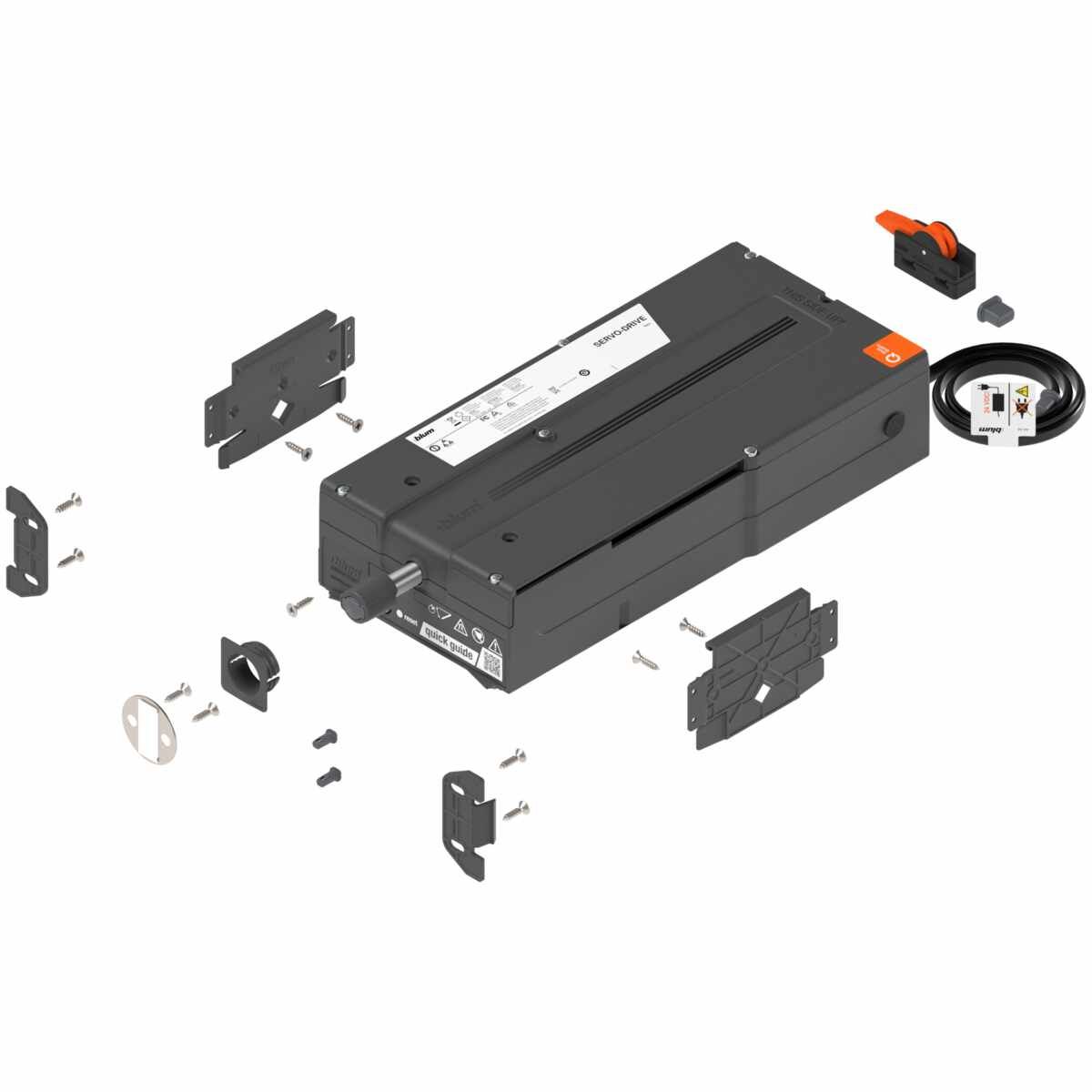 SERVO-DRIVE flex Antriebseinheit für Kühl-, Gefrier- und Geschirrspülgeräte, tiefgrau