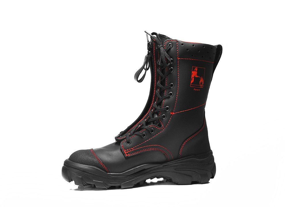 ELTEN Feuerwehrstiefel EURO PROOF F2A Stiefel (High), Schwarz, Gr. 44