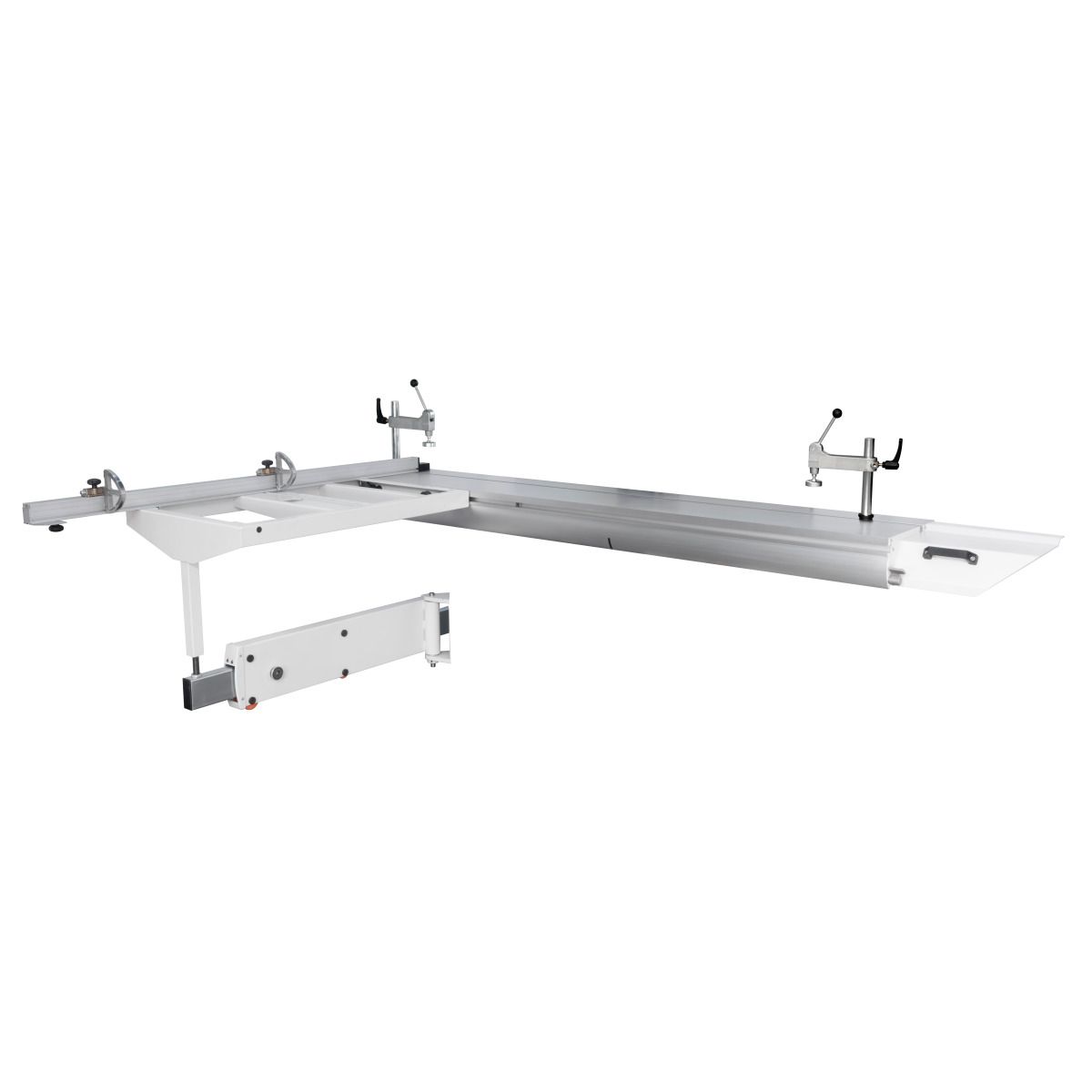 Schiebeschlitten 2250 mm und Besäumrahmen Holzkraft