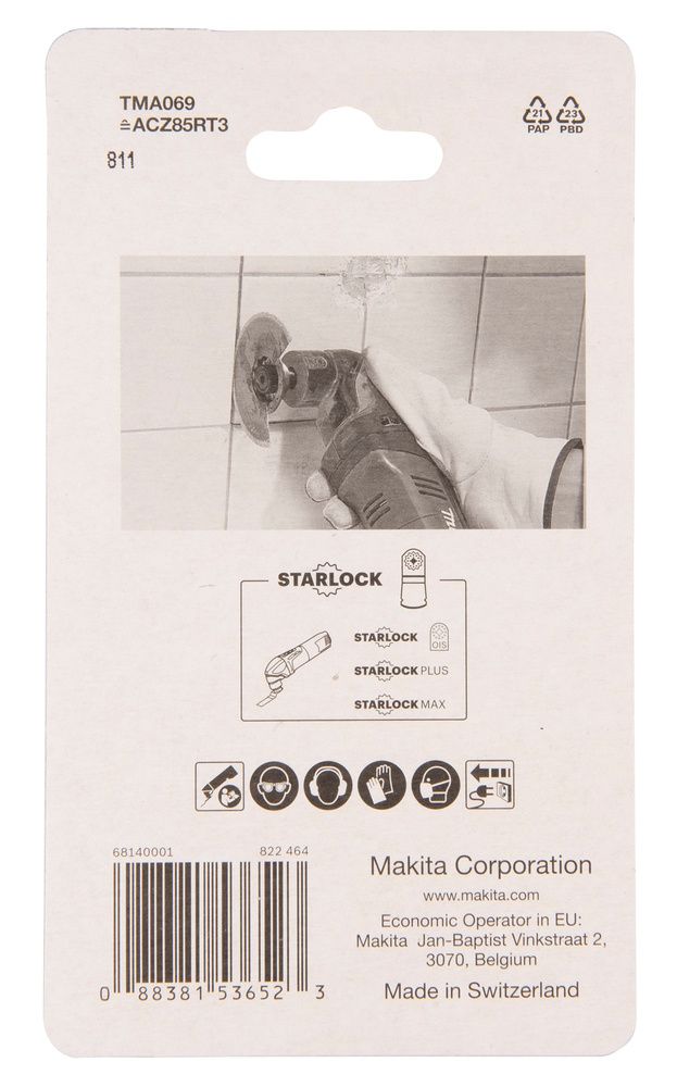 MAKITA Segmentsägeblatt