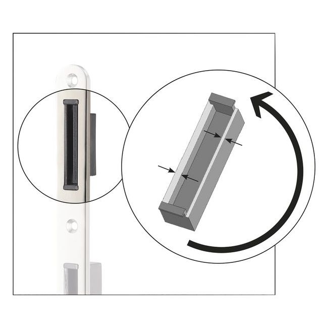 SAG Magnet-Fallenschließblech-Set, bestehend aus