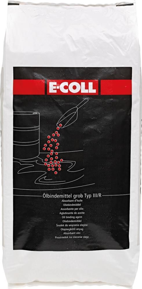 E-COLL Ölbindemittel, Typ III/R,30L Sack, grob