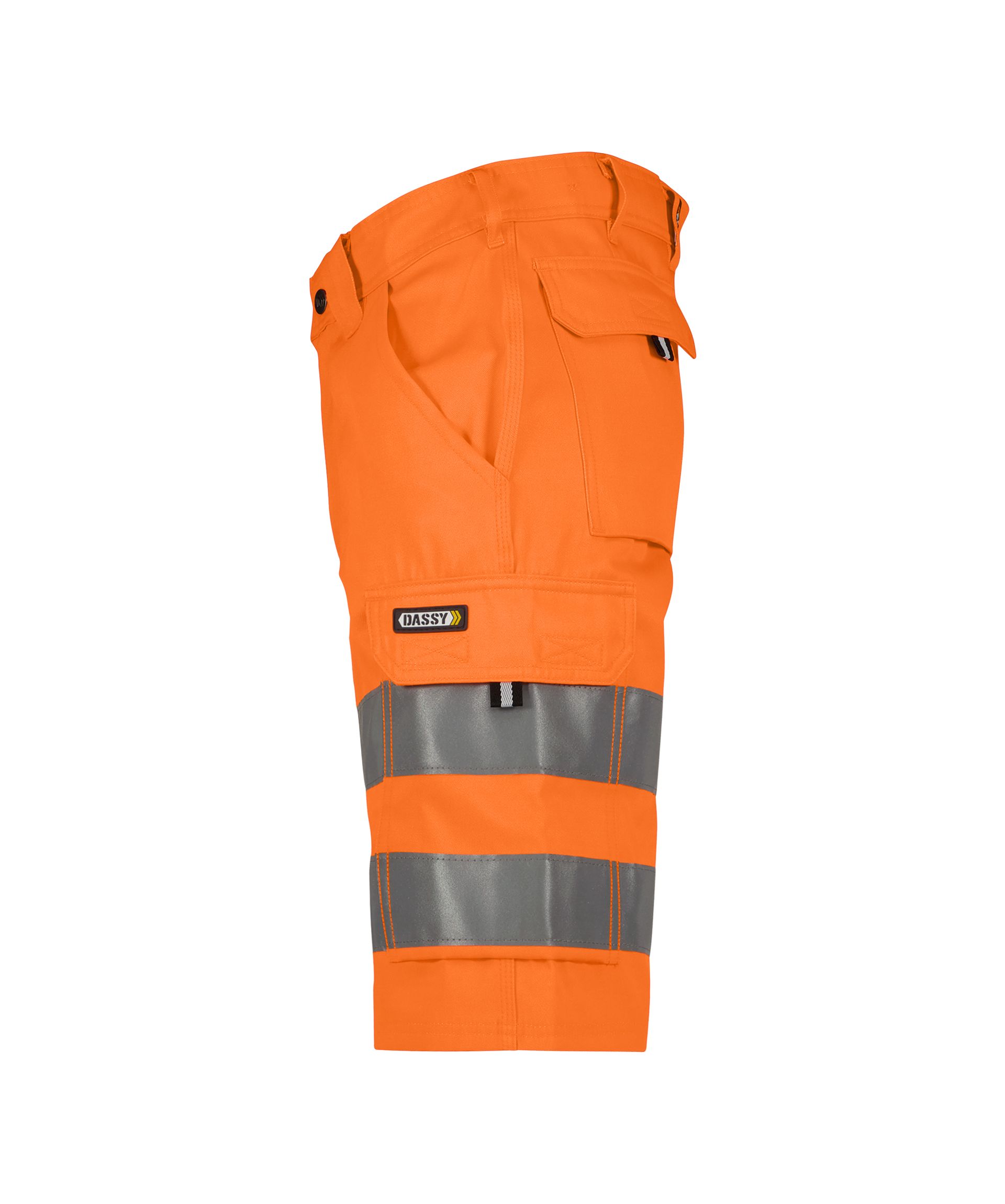 DASSY® Idaho - Warnschutz-Shorts - neonorange, Gr. 42