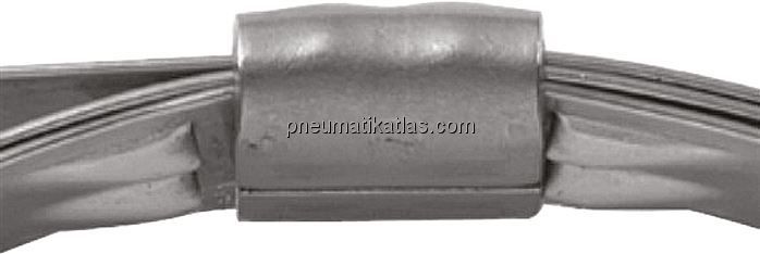 Band-It Jr.-Schelle 201 6,4 (1/4")x0,51mm, bis 20,6mm