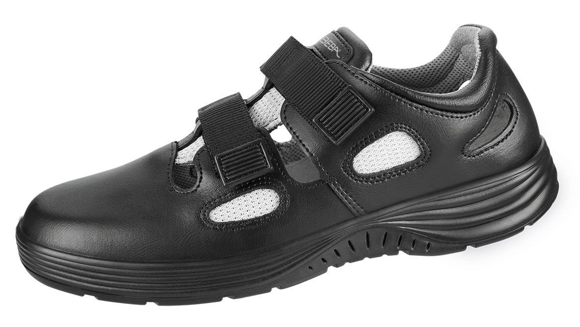 Sicherheitsschuhe x-light Sandale schwarz Gr. 38