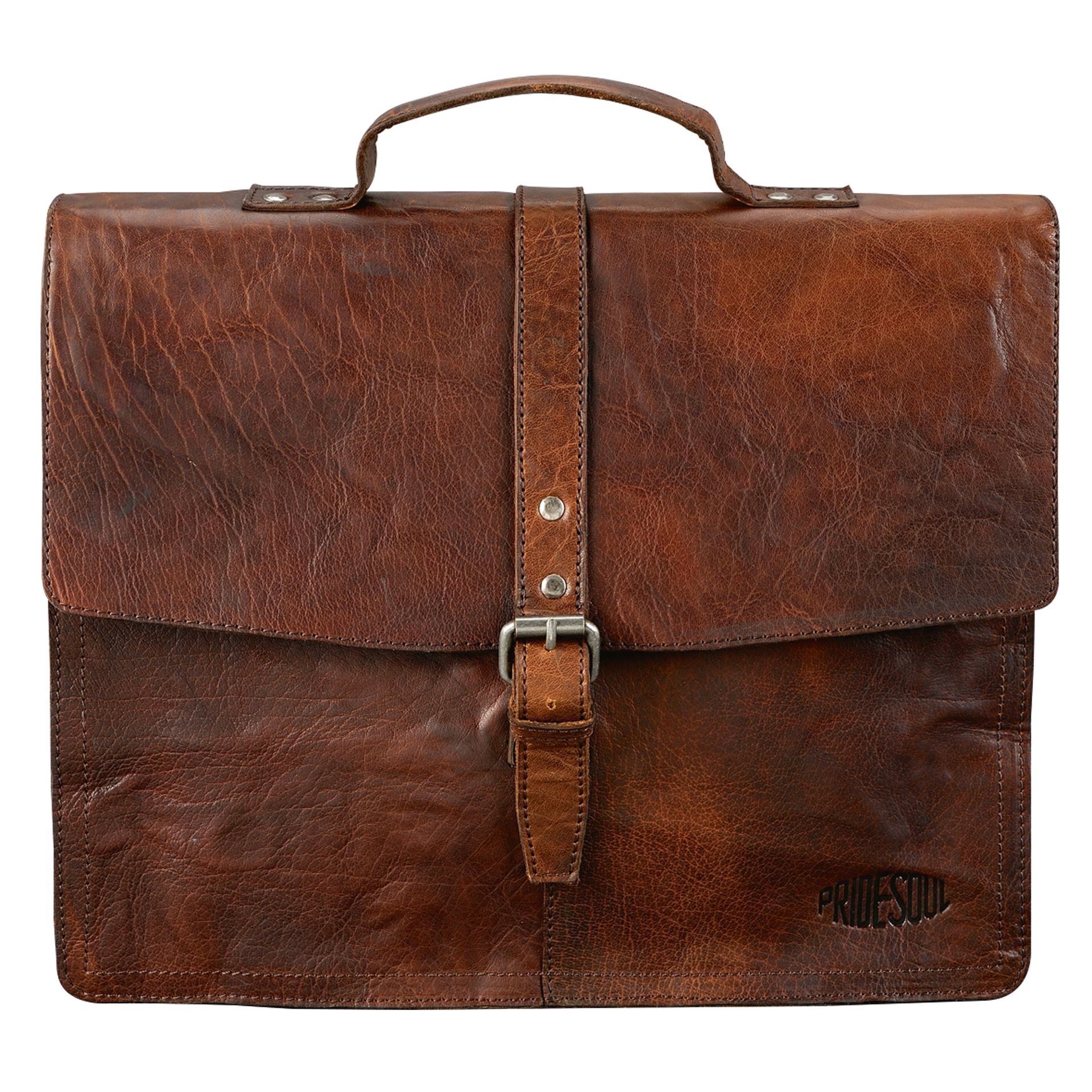 Aktentasche Jayden 8x37x30cm Leder braun