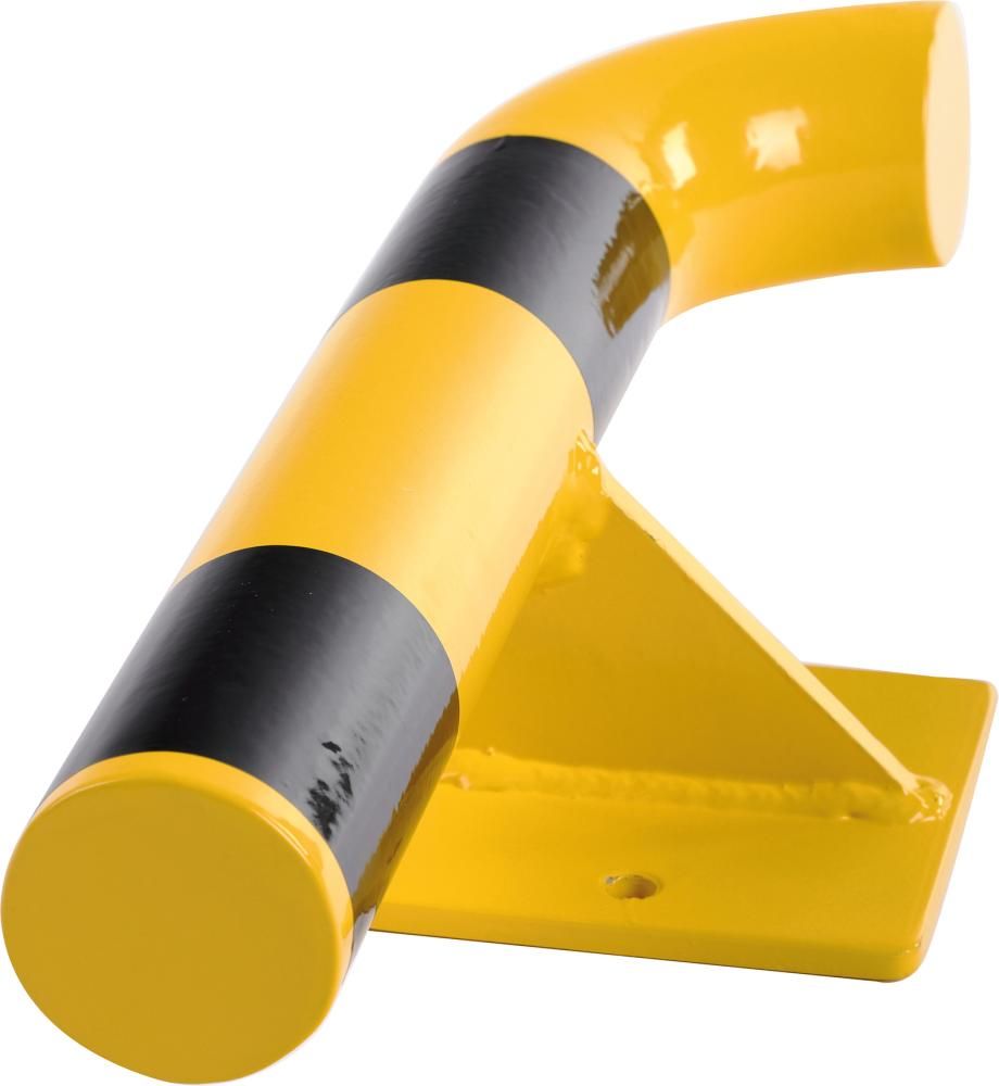 Wandschutz Außenecke 90 Grad rechts L500xH140xD76 mm Stahl, RAL 1023