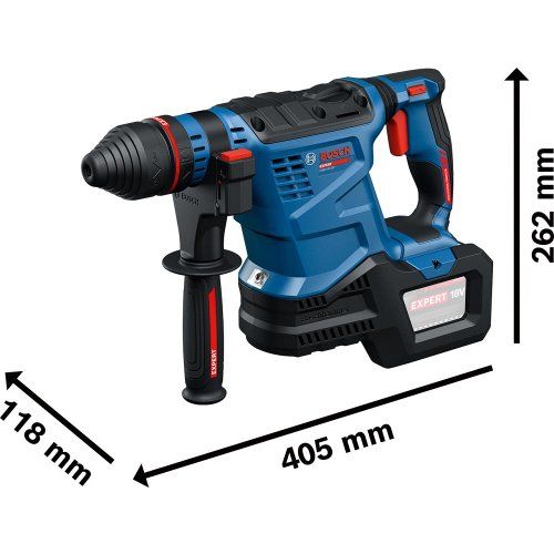 Akku-EXPERT-Bohrhammer EXBH18V-32 F 2xEXBA18V-80 Ladegerät, XL-Boxx