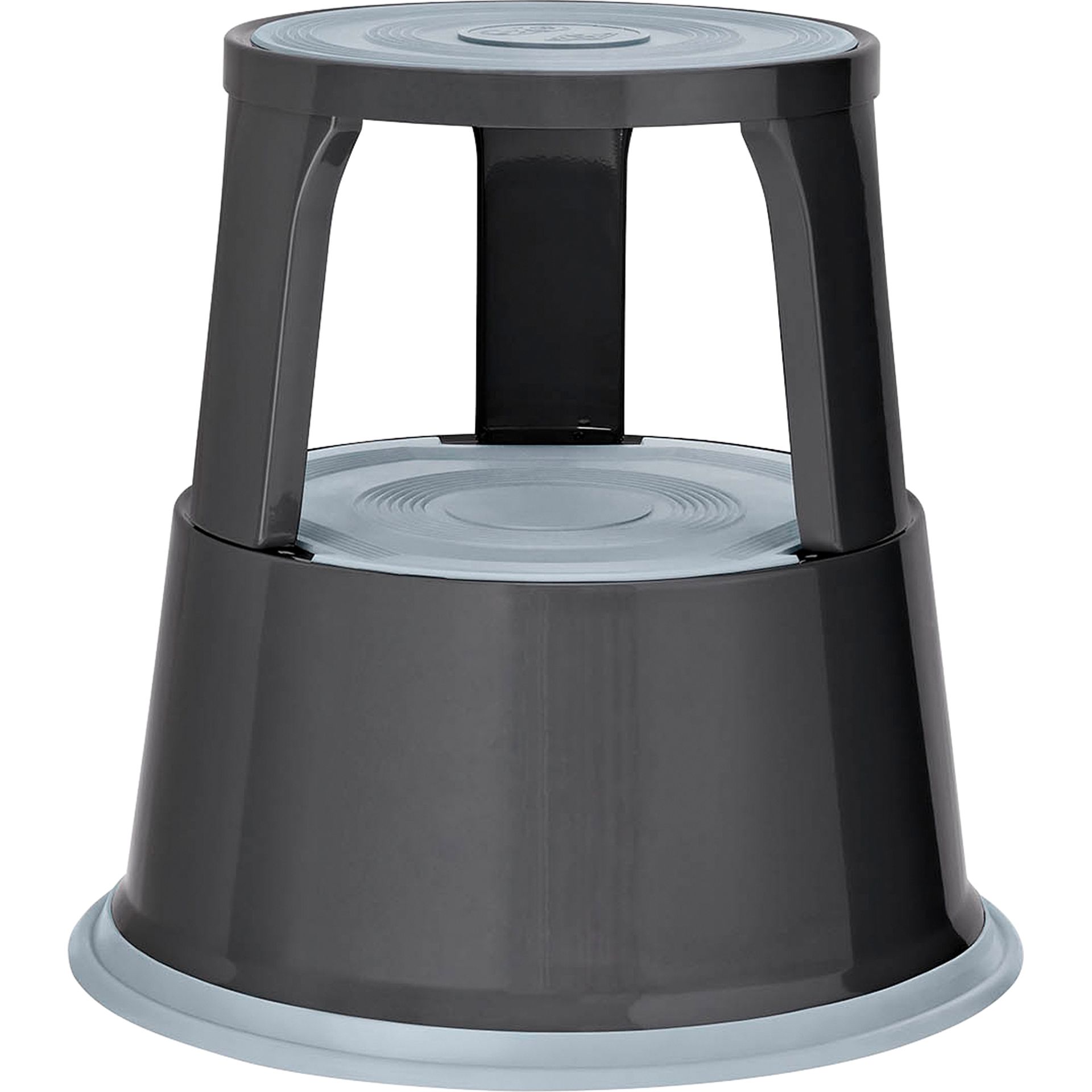 Rollhocker 295mm Metall grau