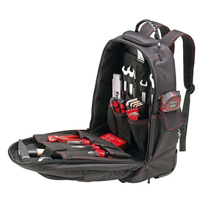 FORMAT Werkzeugrucksack mit Rollen
