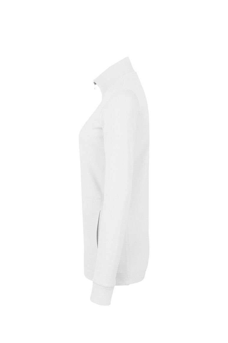HAKRO Damen Interlockjacke weiß, XS