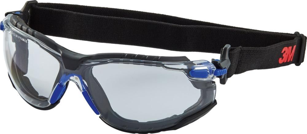 Brille Solus 1000 Set,PC,klar,SGAF/AS,blau/schw.