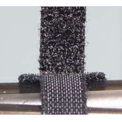 PULVERICH Klettbinder, schwarz