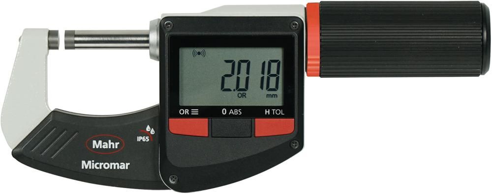 Dig.-Bügelmessschraube MICROMAHR 40 EWRi-L IP65 75-100 mm Int.-Wireless MAHR