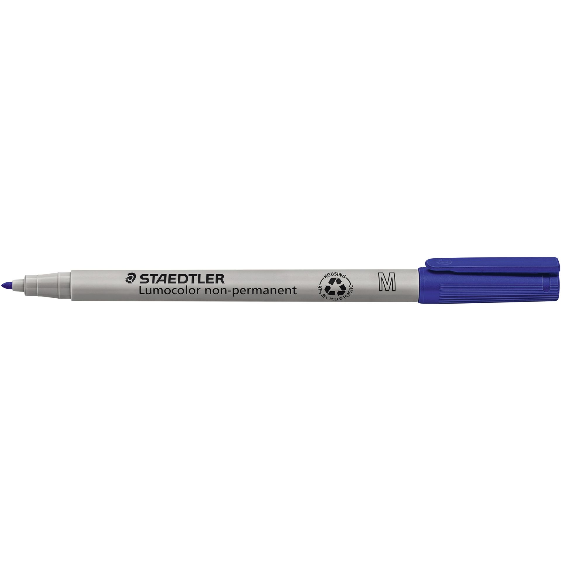Folienstift Lumocolor 1mm non-permanent blau