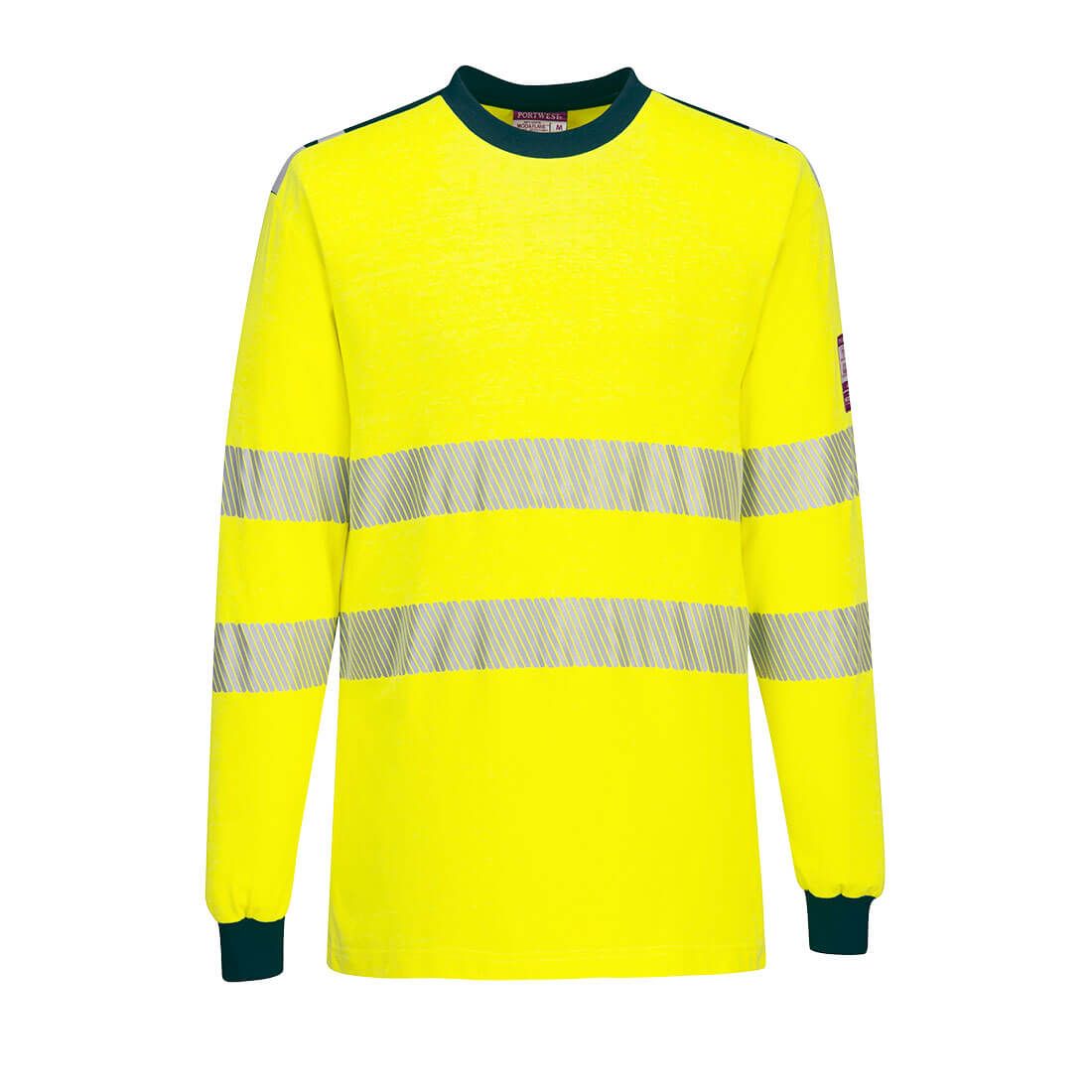 Portwest PW3 Warnschutz-T-Shirt, Gelb/Blau, Gr. 3XL