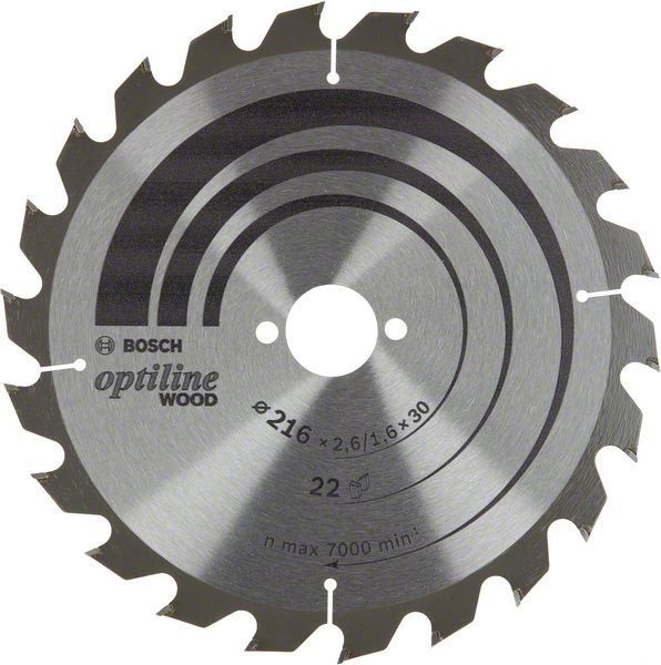Bosch Optiline Wood Kreissägeblatt