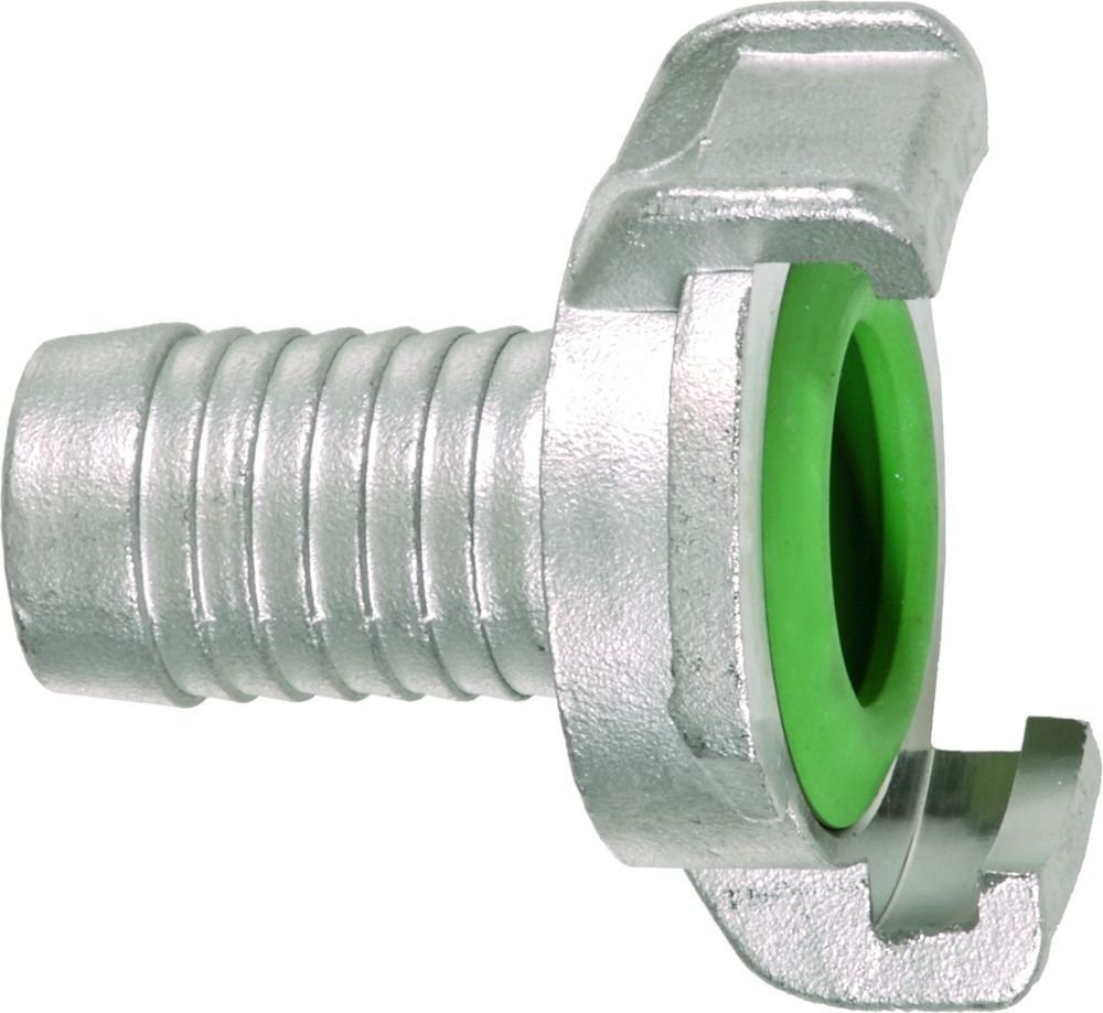 GEKA® plus-Schlauchstück aus Chromstahl