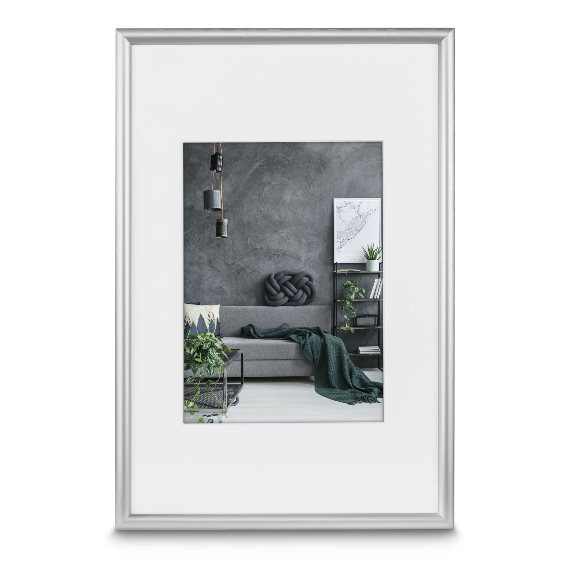 Bilderrahmen Detroit 50x70cm silber