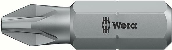 Wera Bit zähhart 1/4" DIN 3126 C6,3 PZ1x25mm