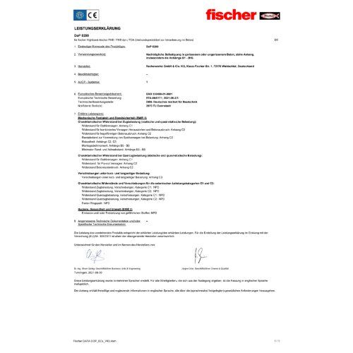 Dynamik-Anker FDA-A 12x100/25