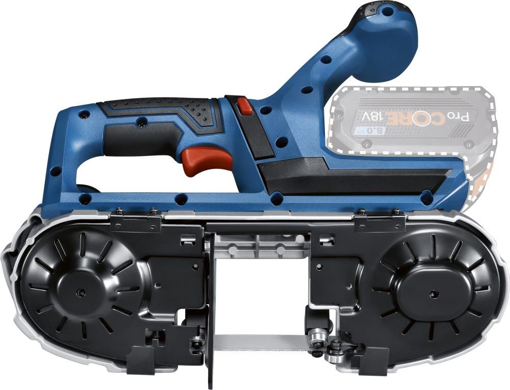 Akku-Bandsäge solo GCB 18V-63 Bosch ohne Akku ohne Ladegerät L-Boxx