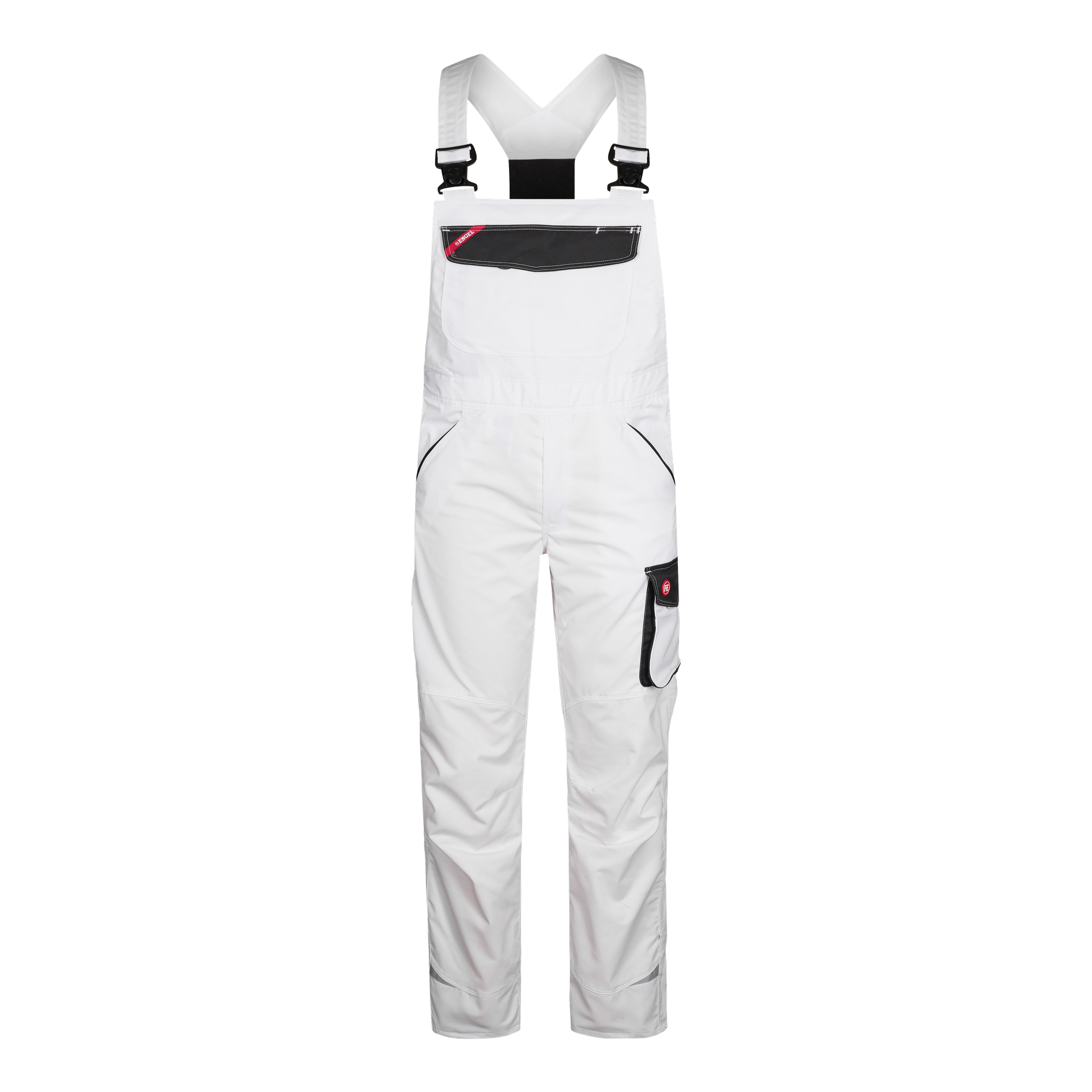 Galaxy Light Latzhose Weiss/Anthrazit Grau, Gr. 24