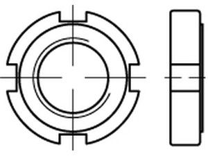 DIN 1804 04 Au M 8 x 1 S