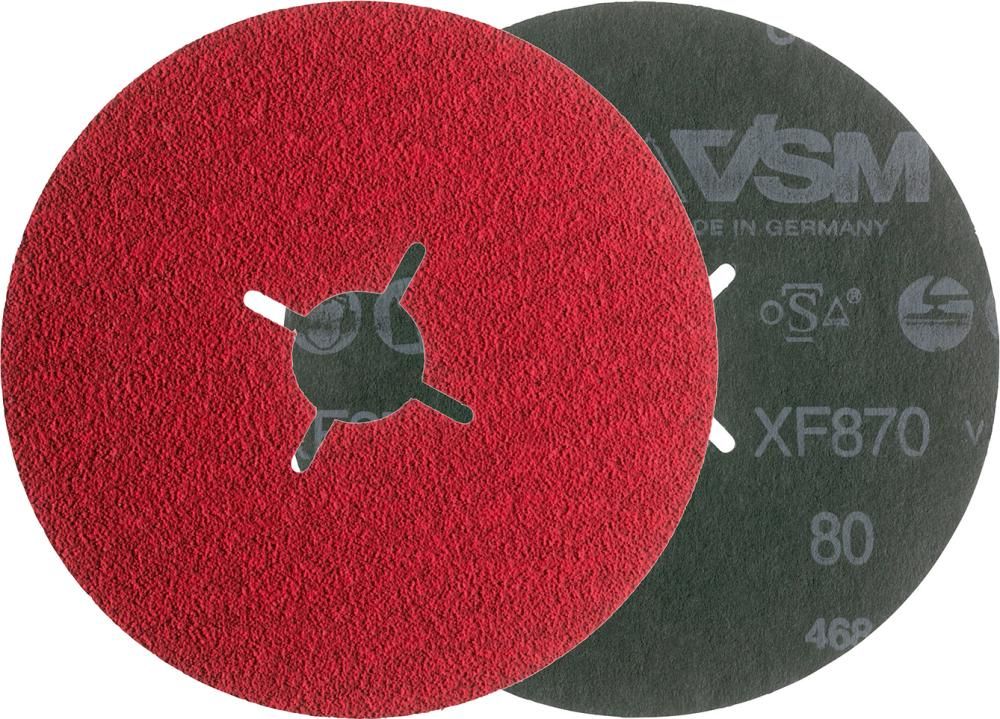 VSM Fiberschleifscheibe Keramik 125mm K100