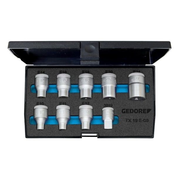 GEDORE Schraubendrehereinsatzset, 1/2"