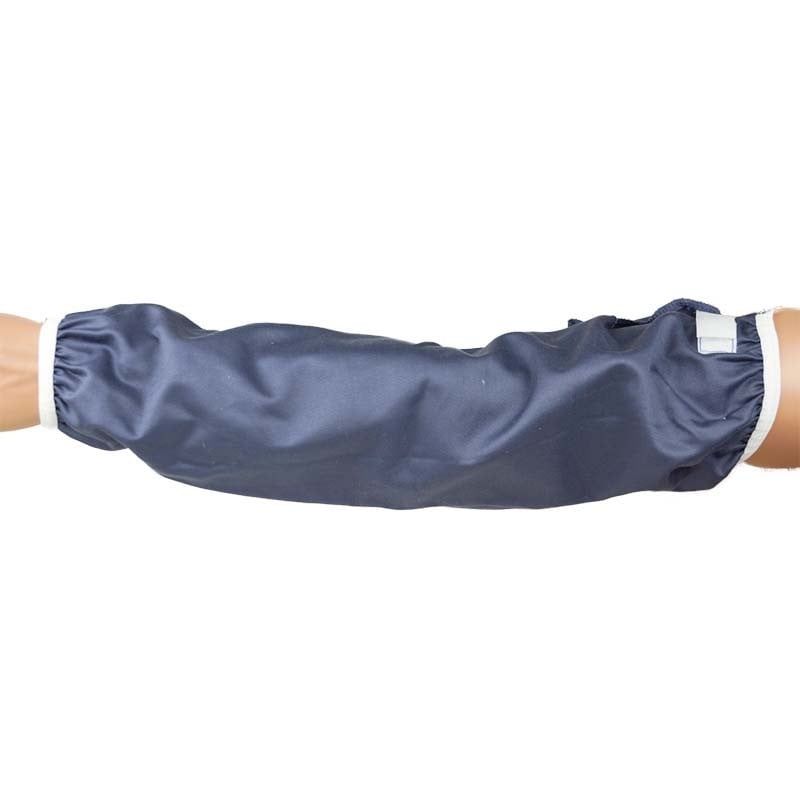 Armschoner Proban, 52 cm,Klett, Gummizug, dunkle Farben