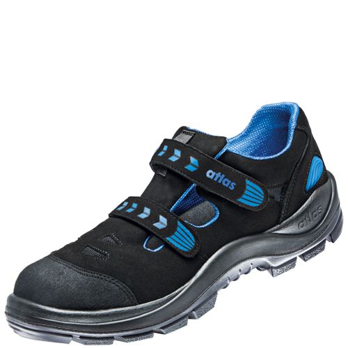 Atlas BIG SIZE 465 Sicherheitssandale S1P ESD, Schwarz, Gr. 52, Weite 10