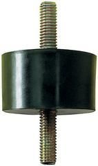 Gummi-Metall-Puffer zylindrisch Typ A D100xH100mm M16x41 NR55