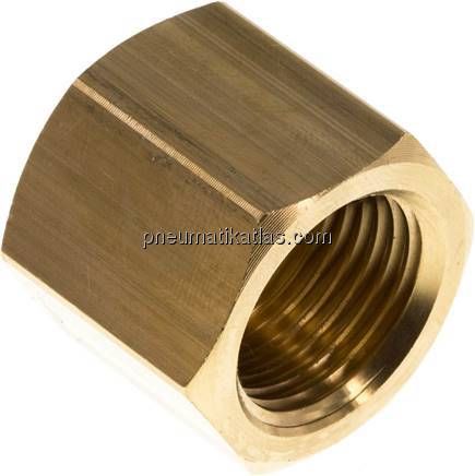 Muffe G 1/2"-M 14x1,5, Messing