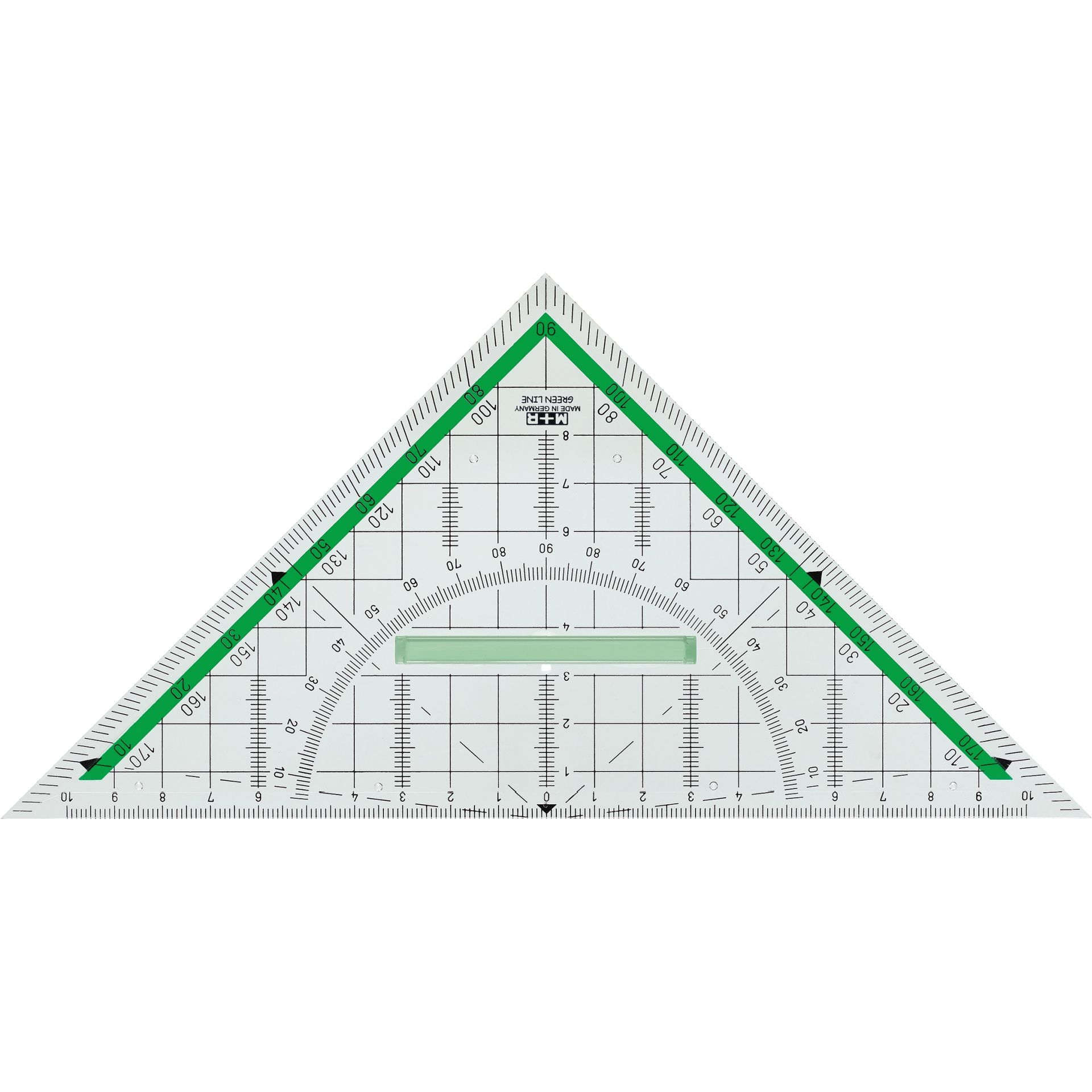 Zeichendreieck Green Line 22cm