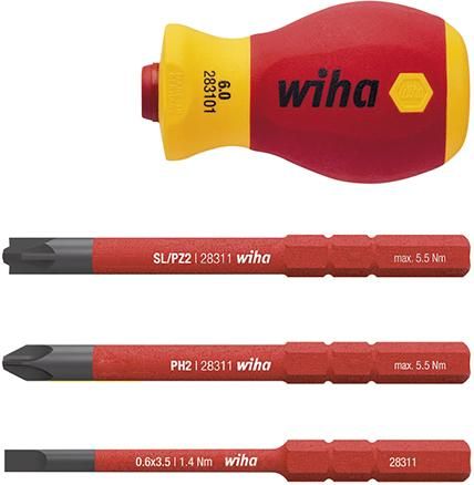 Wiha Schraubendreher Set VDE 4tlg. SoftFinish