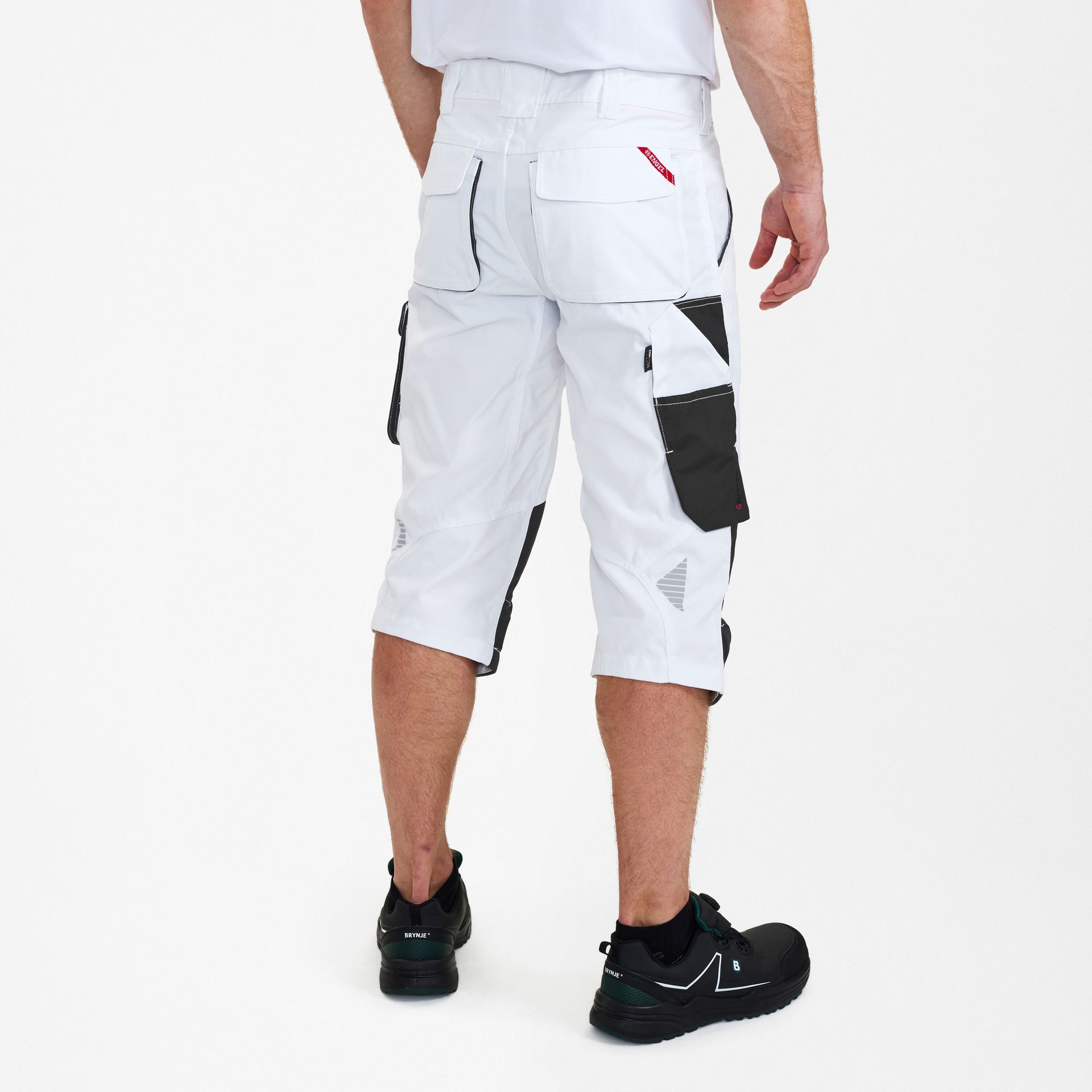 Galaxy 3/4-Hose Weiss/Anthrazit Grau, Gr. 44