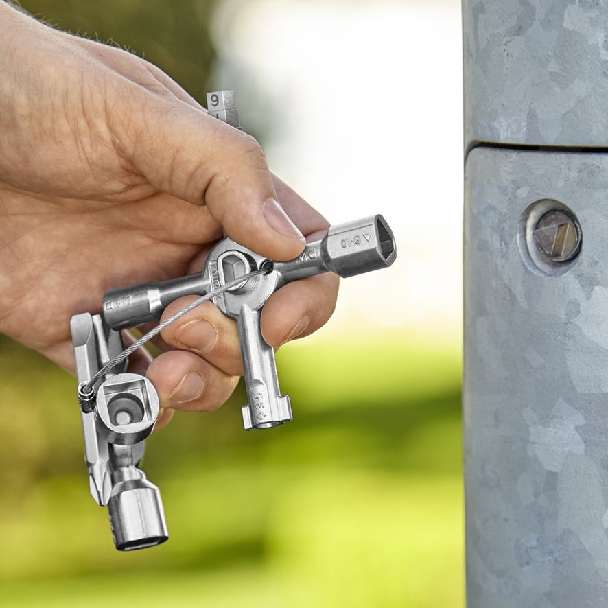 KNIPEX TwinKey® Schaltschrankschlüssel 92 mm