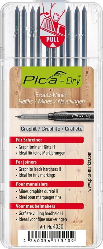 Minen-Set für Tieflochmarker Pica-Dry Graphit Pica