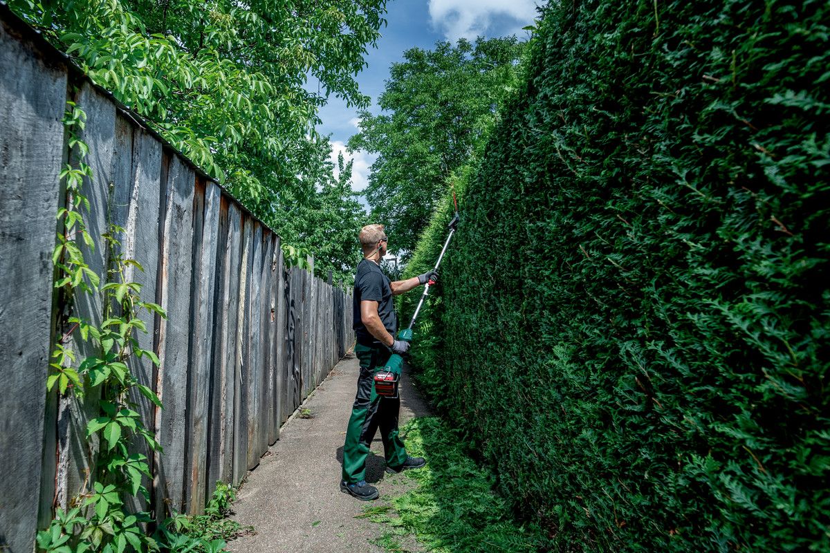 Heckenscheren-Aufsatz MA-HS 50 Metabo ohne Akku ohne Ladegerät Karton