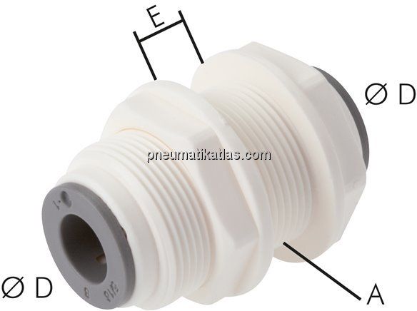 Schott-Steckanschluss 4mm, IQS-LE (EPDM-Dichtung)