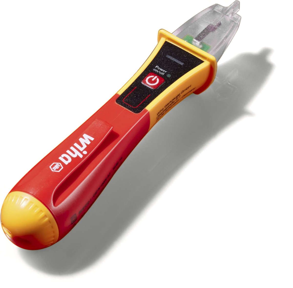 Wiha Spannungsprüfer Volt Detector berührungslos, einpolig, 90 - 1.000 V AC inkl. 2x AAA-Batterien (43798)