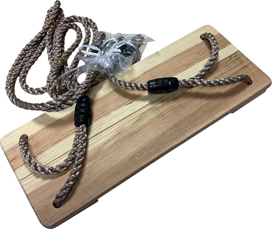 Holzschaukelbrett kdi PP-Seil für Höhen von 190 - 240cm
