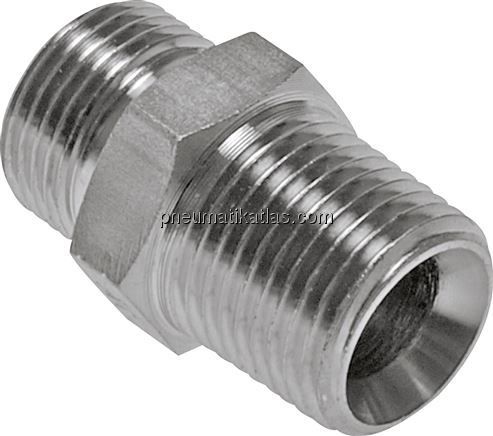 ORFS-Einschraubverschraubung UNF 9/16"-18(AG)-NPT 1/8"