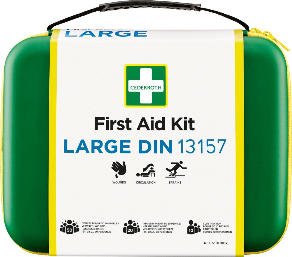 First Aid Kit Large DIN 13157 CEDERROTH
