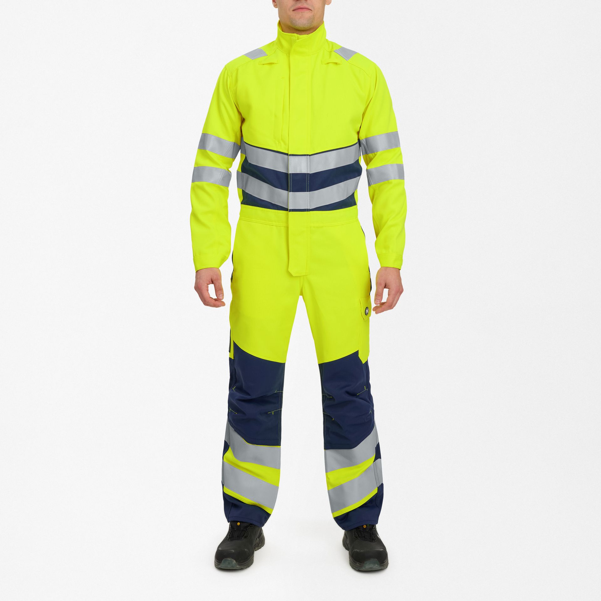 Safety+ Overall Gelb/Blue Ink, Gr. L