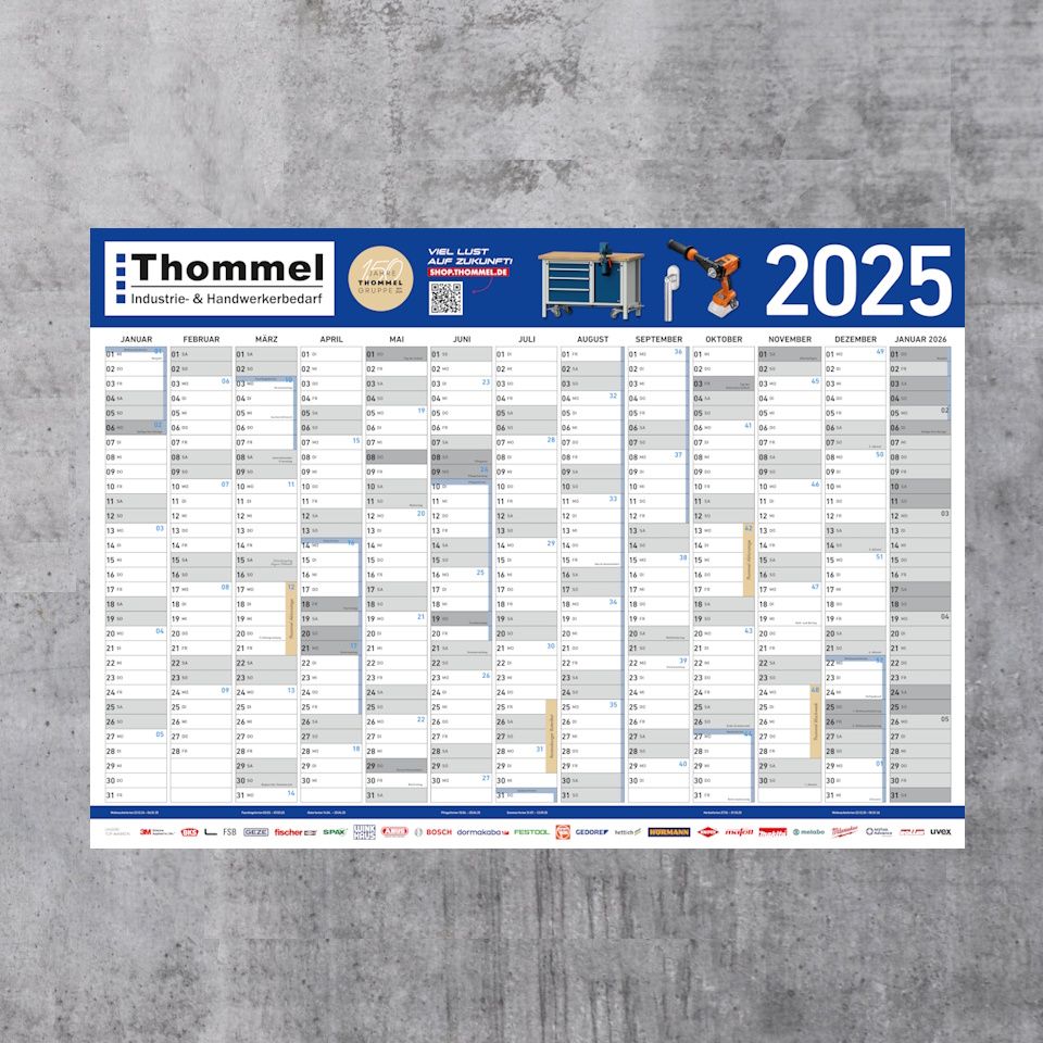 THOMMEL-Wandkalender 2026