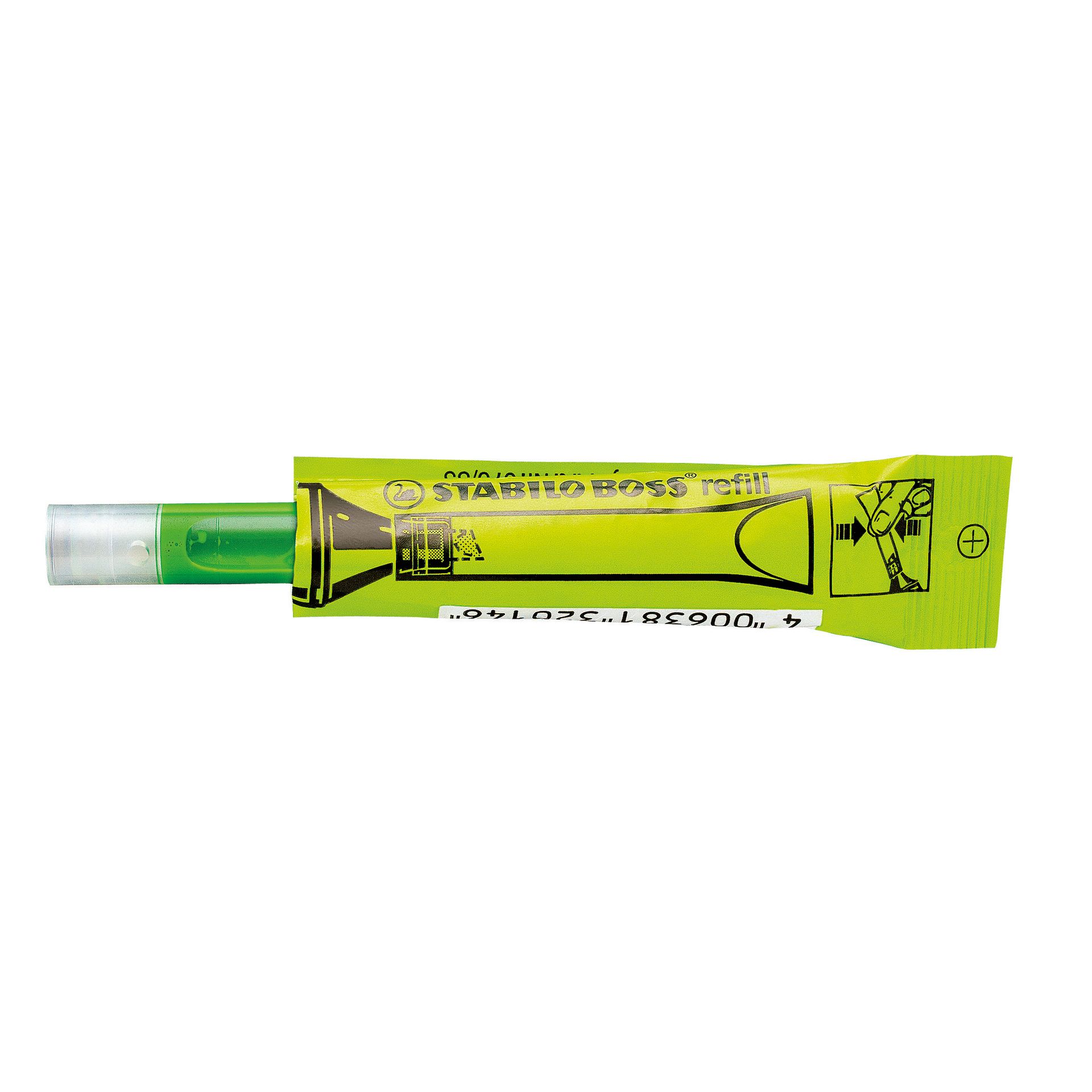 Nachfüllpatrone BOSS refill für BOSS ORIGINAL 3ml grün